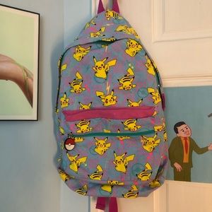 Pikachu backpack 🎒